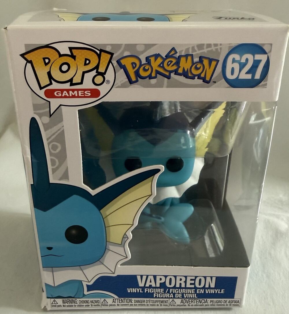 NEW! Pokémon Funko 627 Vaporeon! New In Box